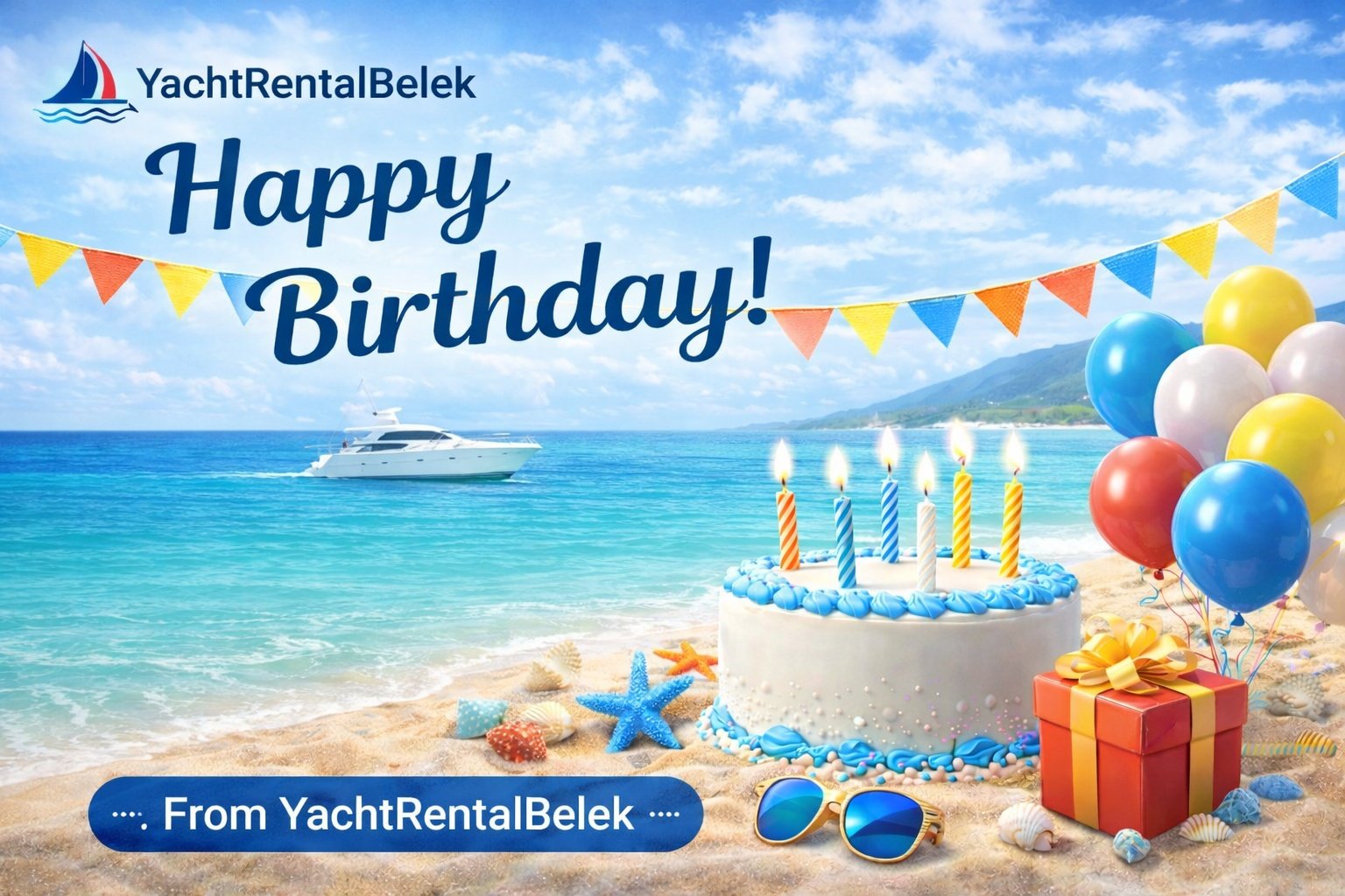 🎉 Birthday Celebration on Yacht